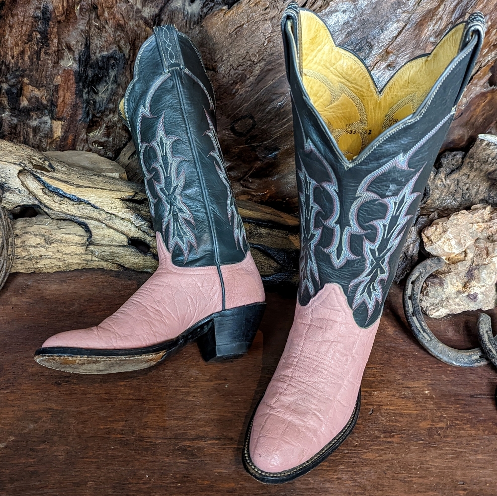Tony Lama cowboy boots 5.5B - Picture 6 of 12